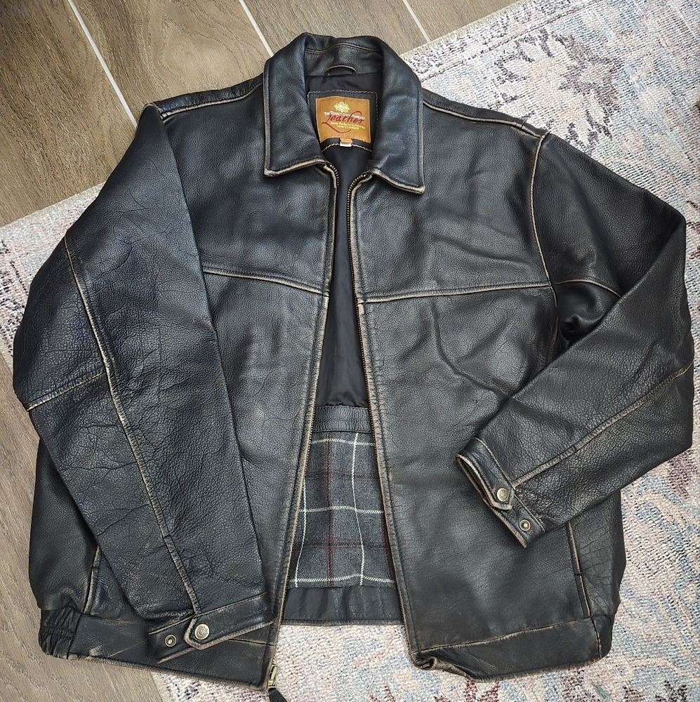 Heavy Leather Jacket